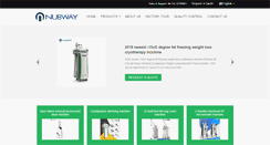 Desktop Screenshot of laser-beautymachines.com